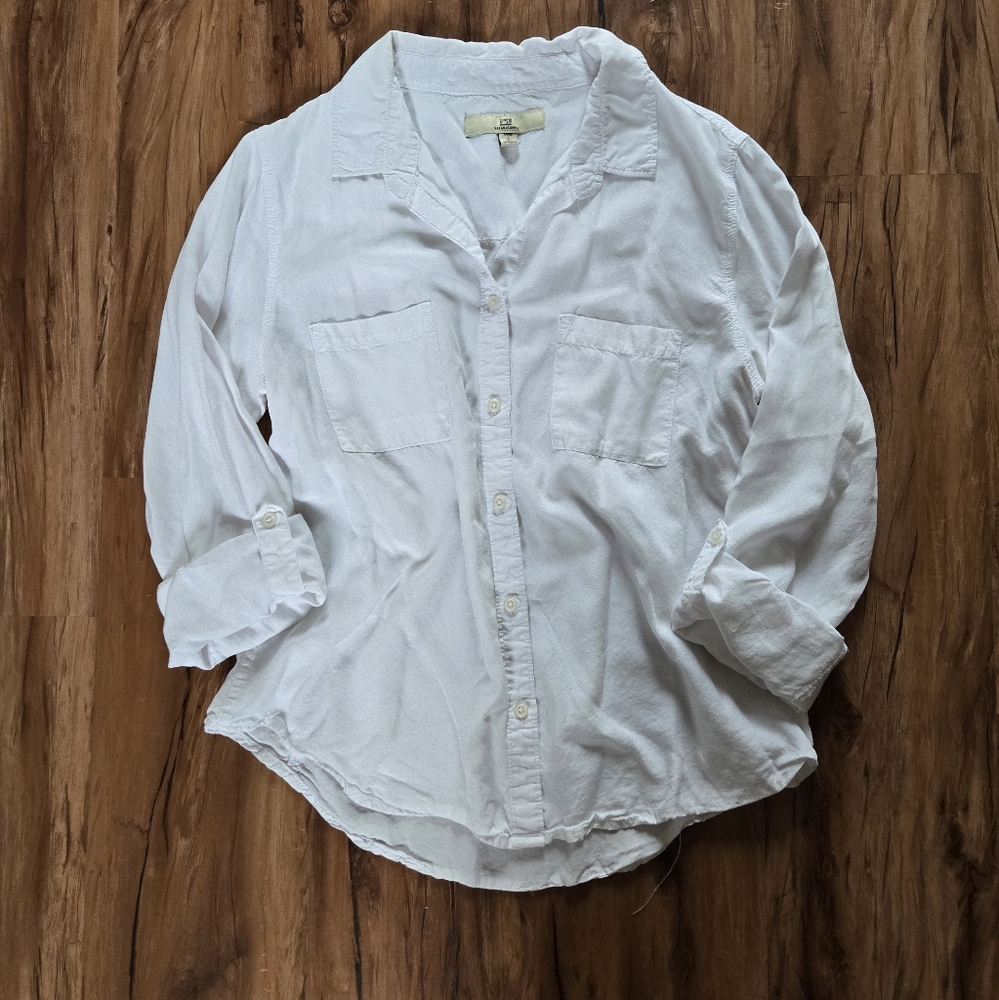 White Button-Up Shirt